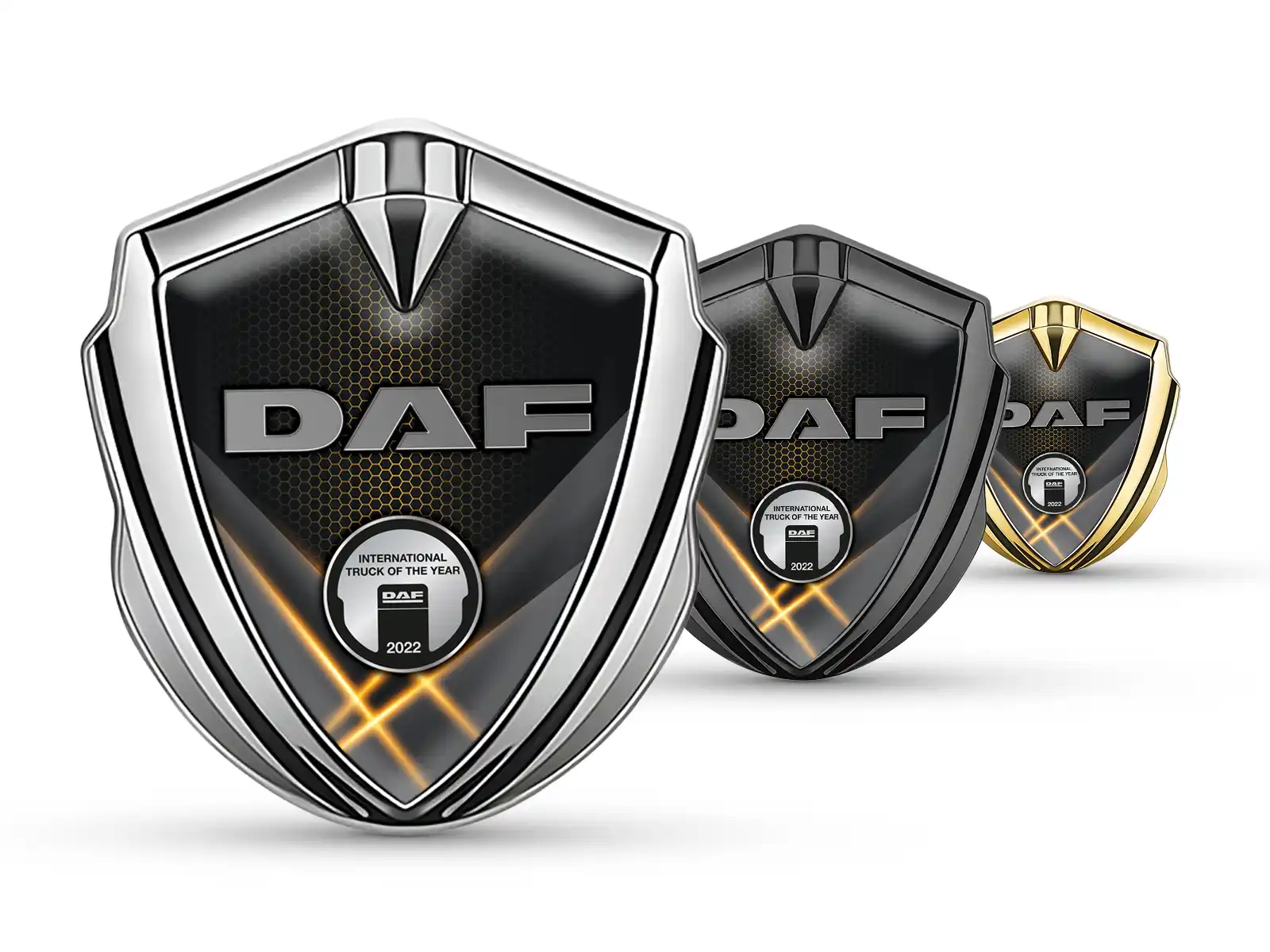 Daf Emblem Fender Badge Durable Stylish Design